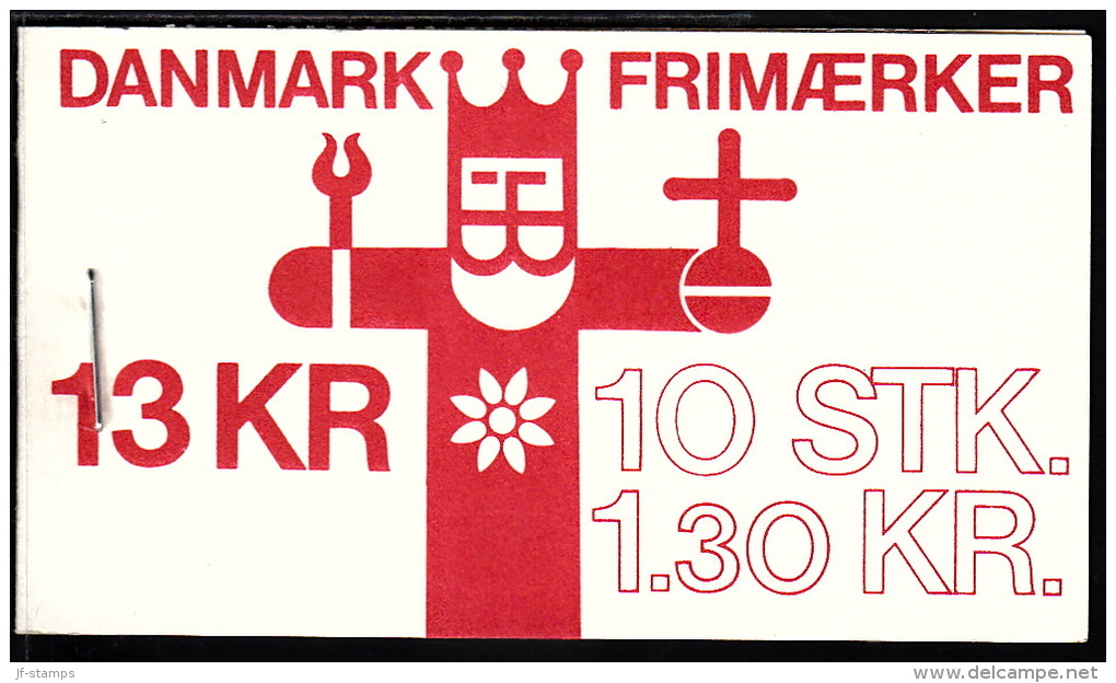 1979. University Of Copenhagen. Special Booklet With 10 X 130 øre. - Libretti