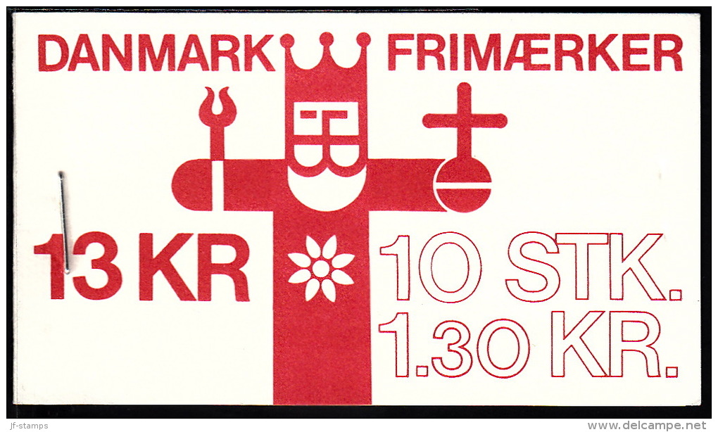 1979. University Of Copenhagen. Special Booklet With 10 X 130 øre. - Markenheftchen