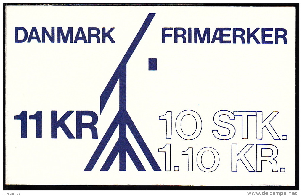 1980. North Jutland II. Special Booklet With 10 X 110 øre. - Markenheftchen