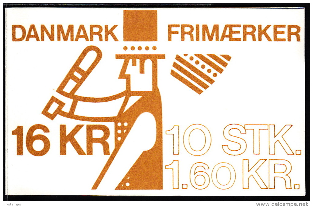 1981. Europa. Special Booklet With 10 X 1,60 Kr. - Postzegelboekjes