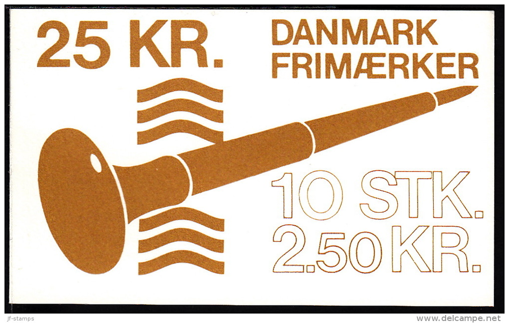 1983. Steel Engraving Recess. Special Booklet With 10 X 2,50 Kr. HS 31 (Mi. 771) - Booklets