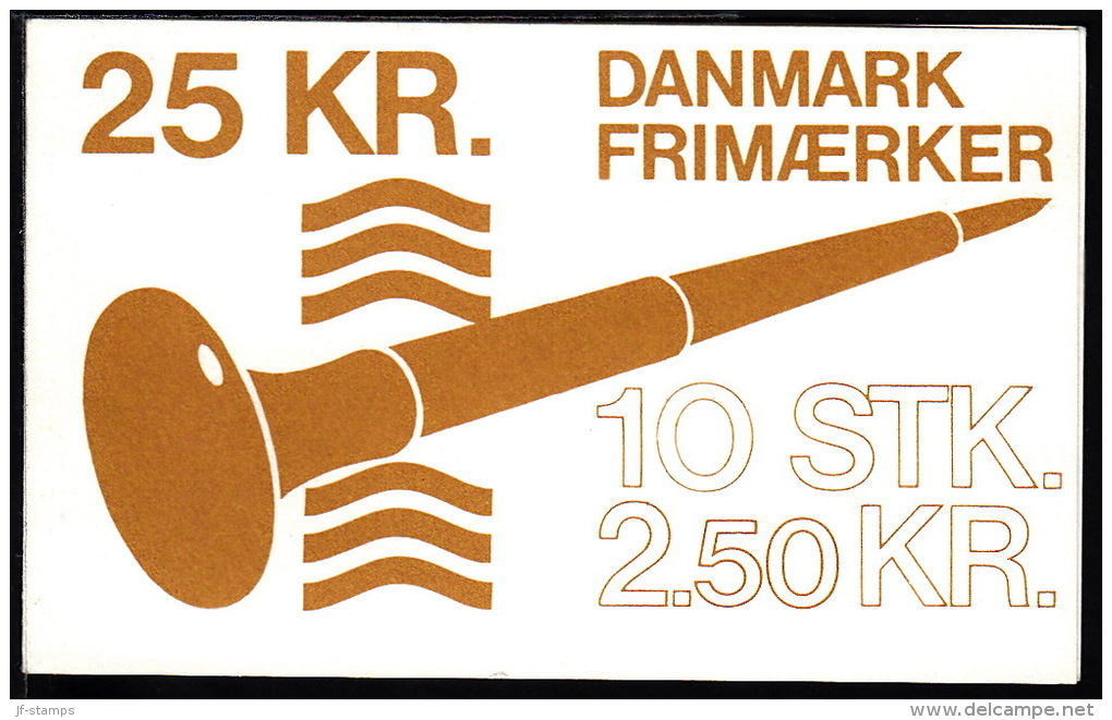1983. Steel Engraving Recess. Special Booklet With 10 X 2,50 Kr. HS 31 (Mi. 771) - Booklets