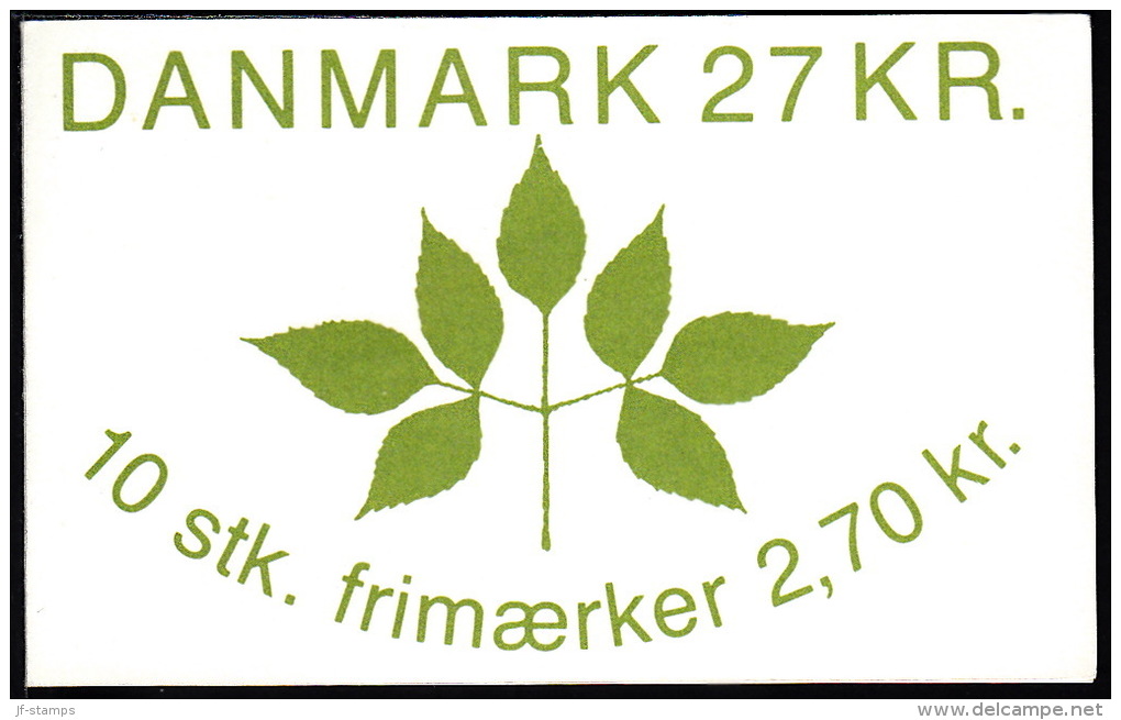 1984. Plant A Tree. Special Booklet With 10 X 2,70 Kr. HS 33 (Mi. 799) - Carnets