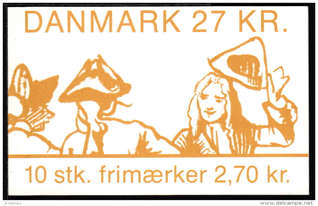 1984. Holberg. Special Booklet With 10 X 2,70 Kr. HS 35 (Mi. 817) - Carnets