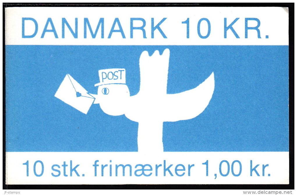 1984. Postbird. Special Booklet With 10 X 1,00 Kr. HS 36 (Mi. 816) - Carnets