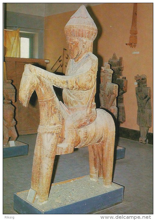 Afghanistan - Kabul  Museum.  Equestrian Statue Of Nooristan      # 03054 - Afghanistan