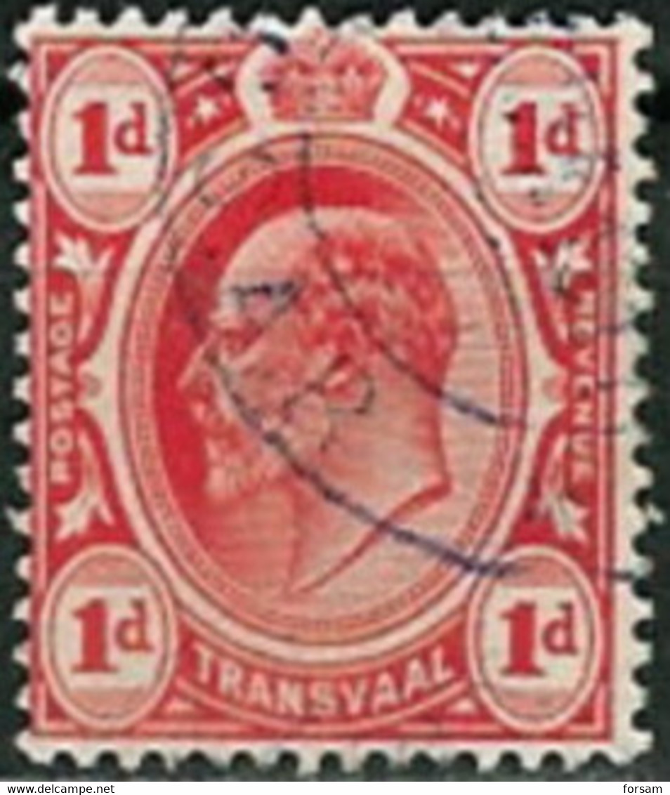 SOUTH AFRIKA..TRANSVAAL..1905.. Michel # 132..used. - Transvaal (1870-1909)