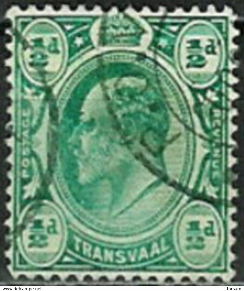 SOUTH AFRIKA..TRANSVAAL..1904.. Michel # 118..used. - Transvaal (1870-1909)