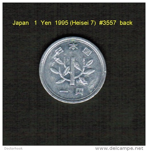 JAPAN    1  YEN  1995 (AKIHITO 7---HEISEI PERIOD)  (Y # 95.2) - Japon