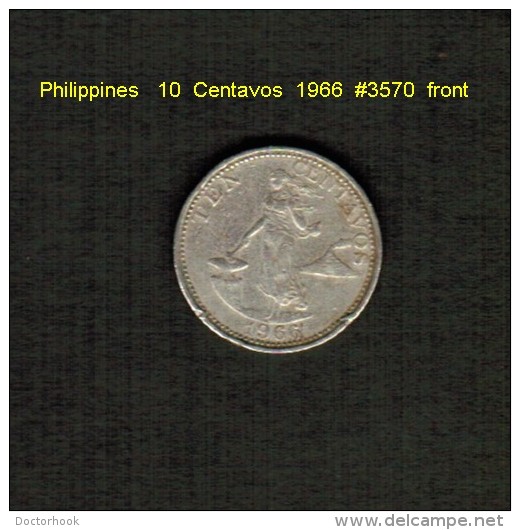 PHILIPPINES     10  CENTAVOS  1966  (KM # 188) - Philippinen