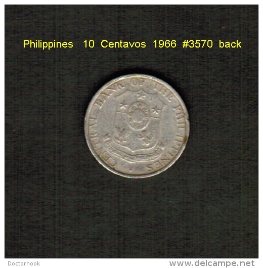 PHILIPPINES     10  CENTAVOS  1966  (KM # 188) - Philippinen