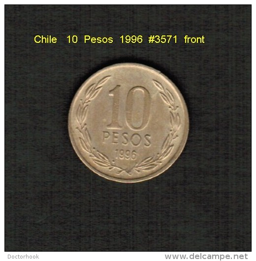 CHILE     10  PESOS  1996  (KM # 228.2) - Chili