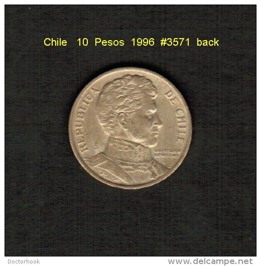 CHILE     10  PESOS  1996  (KM # 228.2) - Chile