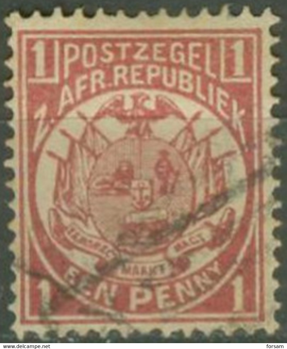 SOUTH AFRIKA..TRANSVAAL..1885.. Michel # 13..used. - Transvaal (1870-1909)