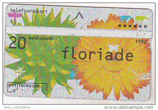 Netherlands Old Used Phonecard 5 F FLORIADE 1992 - Openbaar