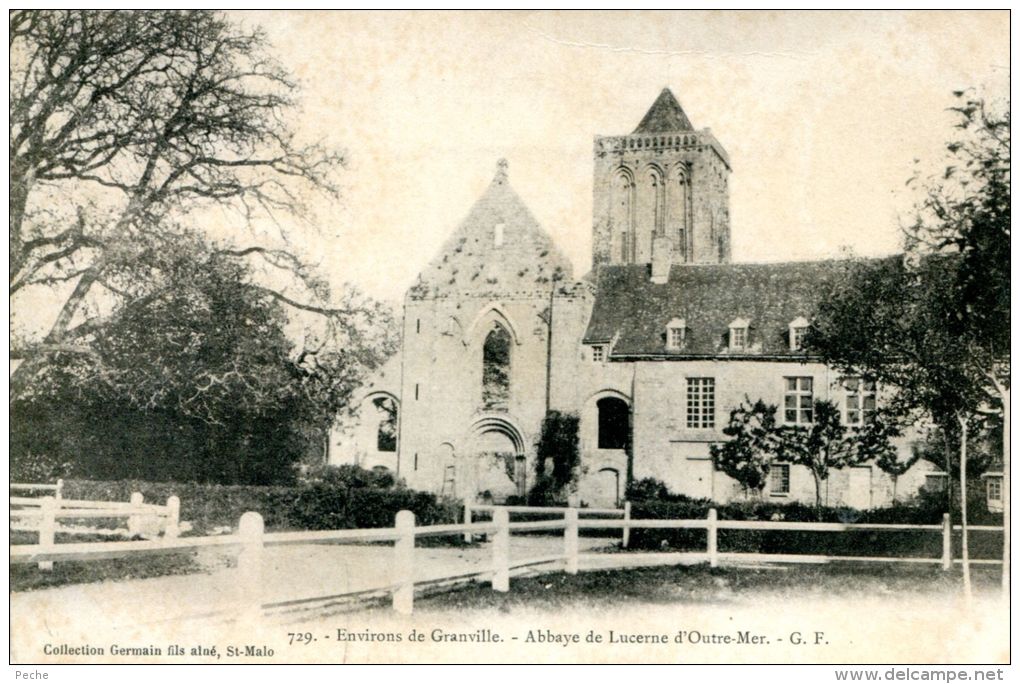 N°36130 -cpa Abbaye De Lucerne D'Outre Mer- - Autres & Non Classés