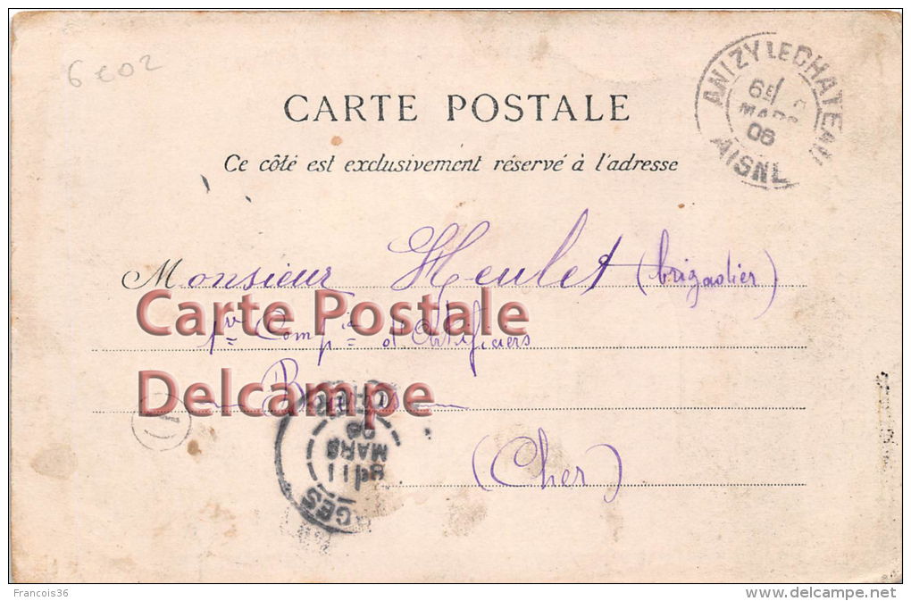 Anizy Le Chateau - Le Port Du Canal - 1906 - Other & Unclassified