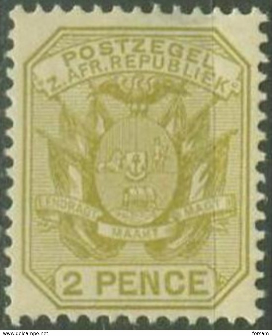 SOUTH AFRIKA..TRANSVAAL..1894.. Michel # 37..MLH. - Transvaal (1870-1909)