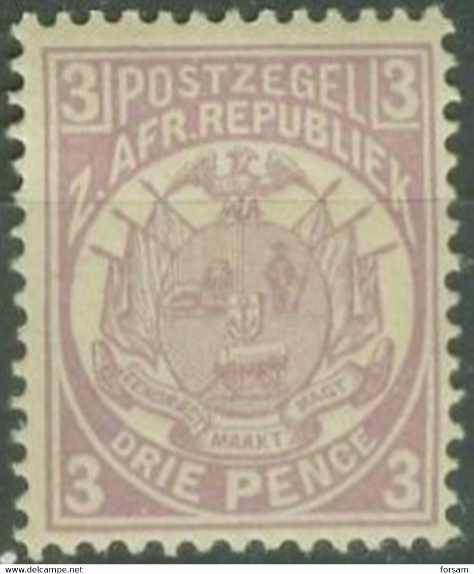 SOUTH AFRIKA..TRANSVAAL..1894.. Michel # 38..MLH. - Transvaal (1870-1909)