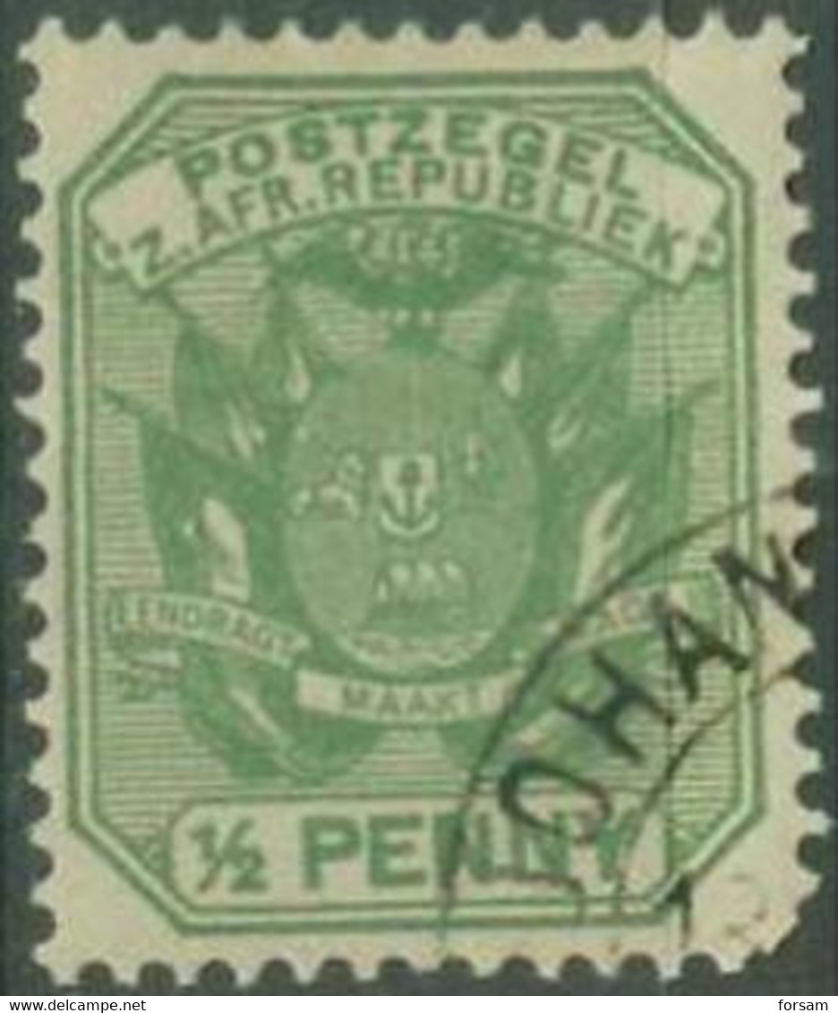 SOUTH AFRIKA..TRANSVAAL..1898.. Michel # 48..used. - Transvaal (1870-1909)