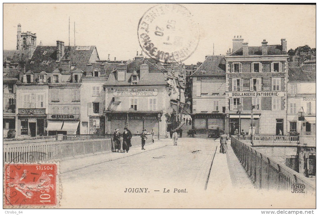 CPA JOIGNY 89 - Le Pont - Joigny