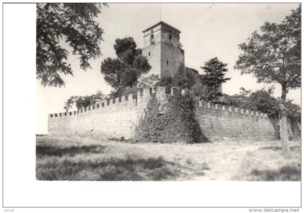 POSTAL MURALLAS DEL CASTILLO DE RIBELLES -VILANOVA DE L'AGUDA -LERIDA - Gerona