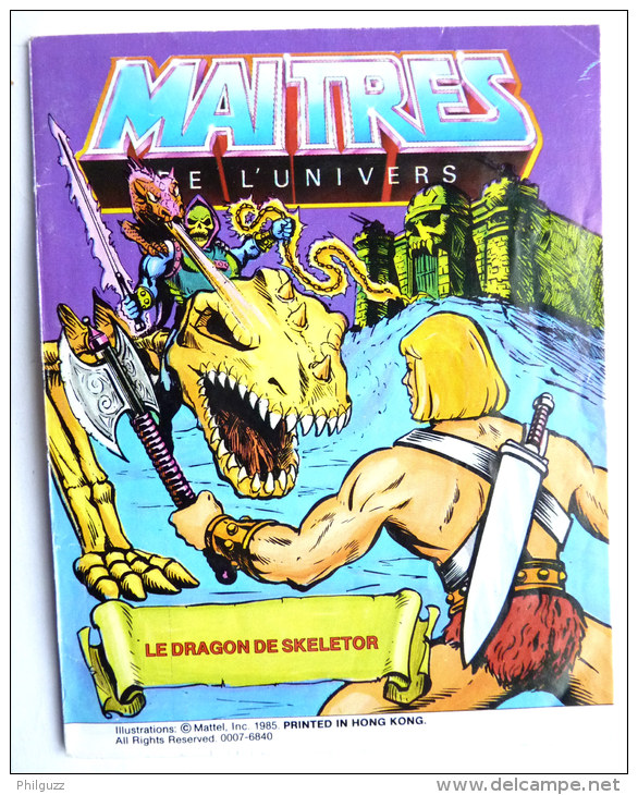 LES MAITRES DE L'UNIVERS - MINI BANDE DESSINEE - LE DRAGON DE SKELETOR - MARX LEDGER SIMPSON - MATTEL - Otros & Sin Clasificación