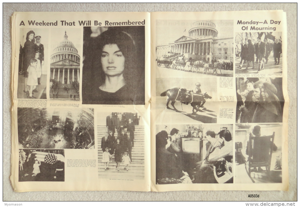 Wyoming Eagle / Tribune - Jan. 24, 1964 - JFK / His Life, His Death, His Impact [#A0503] - Nouvelles/ Affaires Courantes
