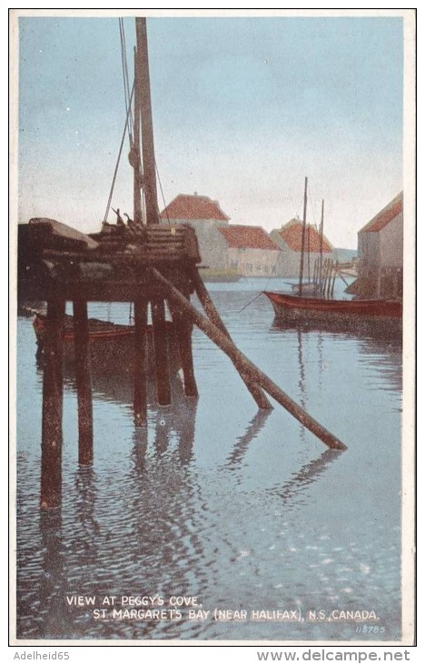 NH6 - Peggy's Cove, St Margaret's Bay Near Halifax, The Valentine (photo Canadian National Railways) - Halifax