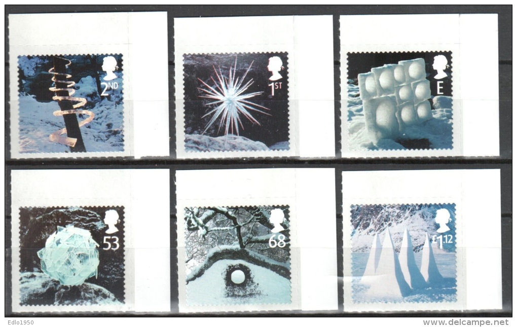Great Britain 2003 Christmas Mi 2164-2169 MNH(**) - Unused Stamps