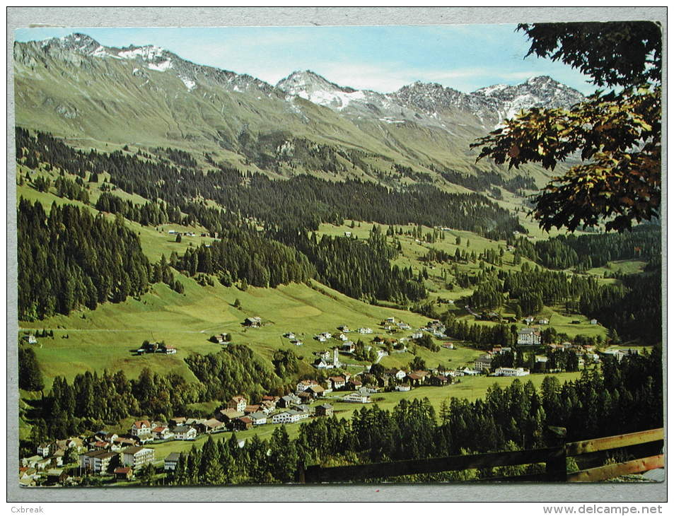 Churwalden, Gegen Das Parpaner Weiss- Und Rothorn - Parpan