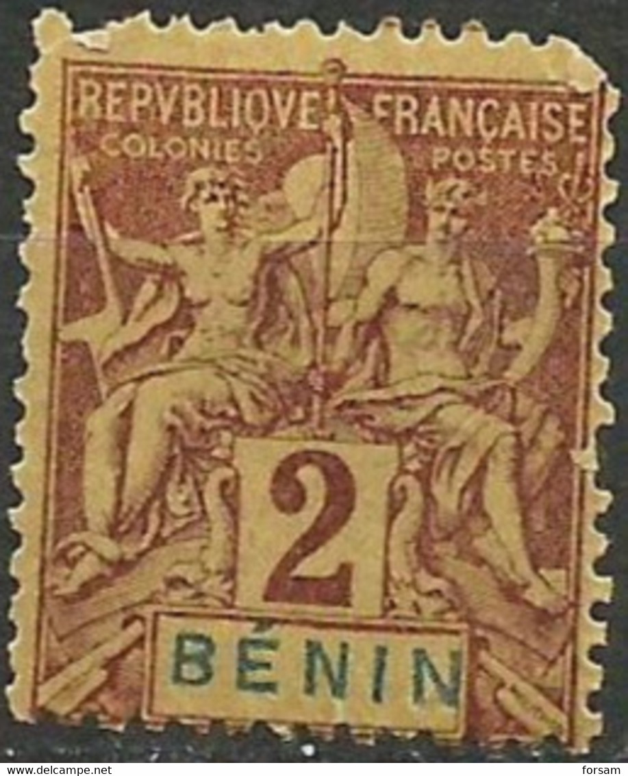 BENIN..1894.. Michel # 31..MLH. - Unused Stamps
