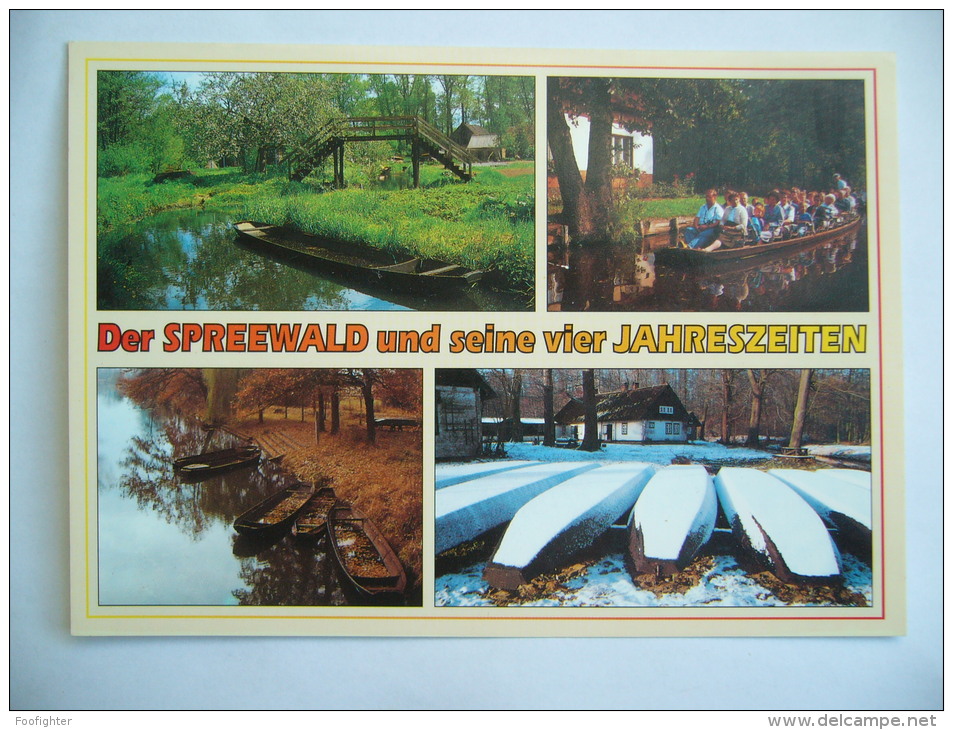 Germany: Der SPREEWALD Und Seine Vier Jahreszeiten  - Unused - Luebben (Spreewald)