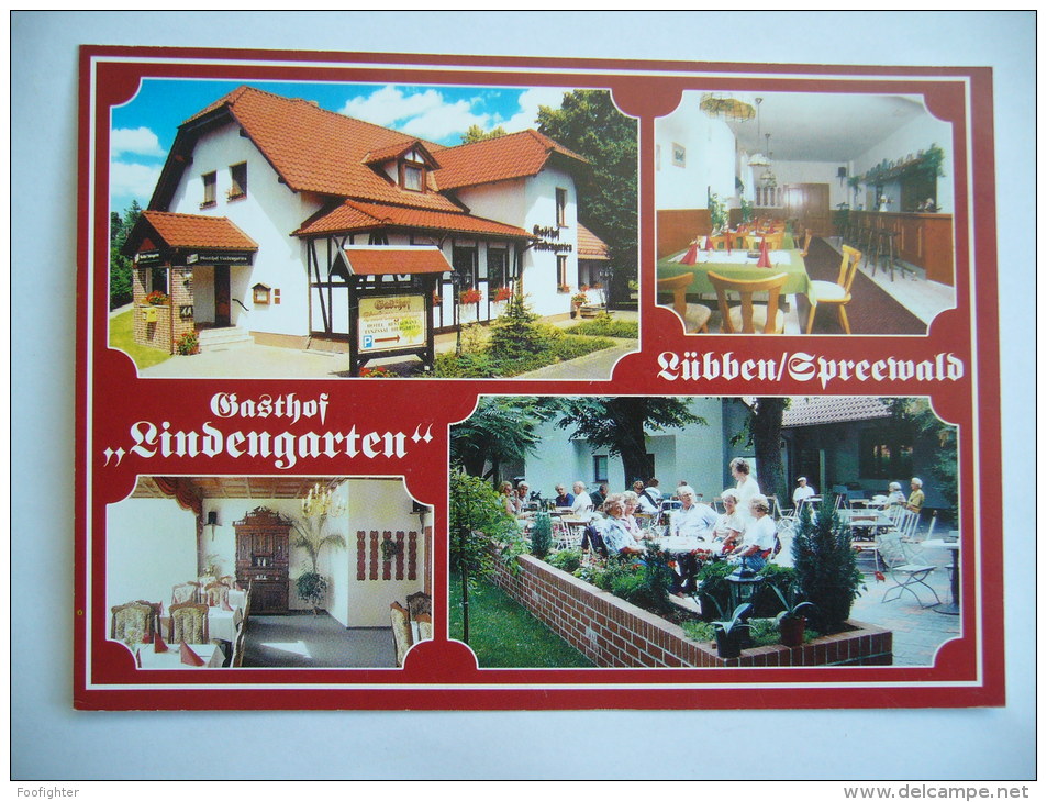 Germany: Lübben / Spreewald - Gasthof "Lindengarten" - Interieur - Unused - Luebben (Spreewald)