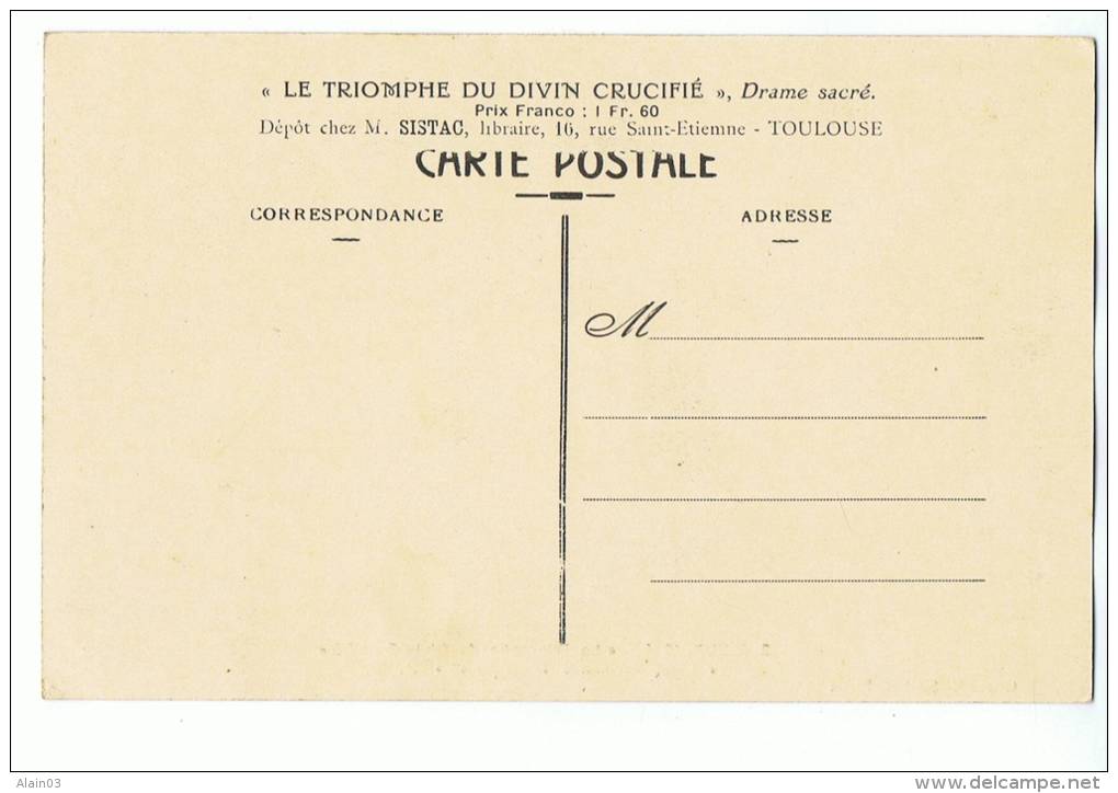 CPA - 31 - RIEUX, 1914 - Le Triomphe Du Divin Crucifié - Voyez Mes Mains Et Mes Pieds - N° 2 - Autres & Non Classés