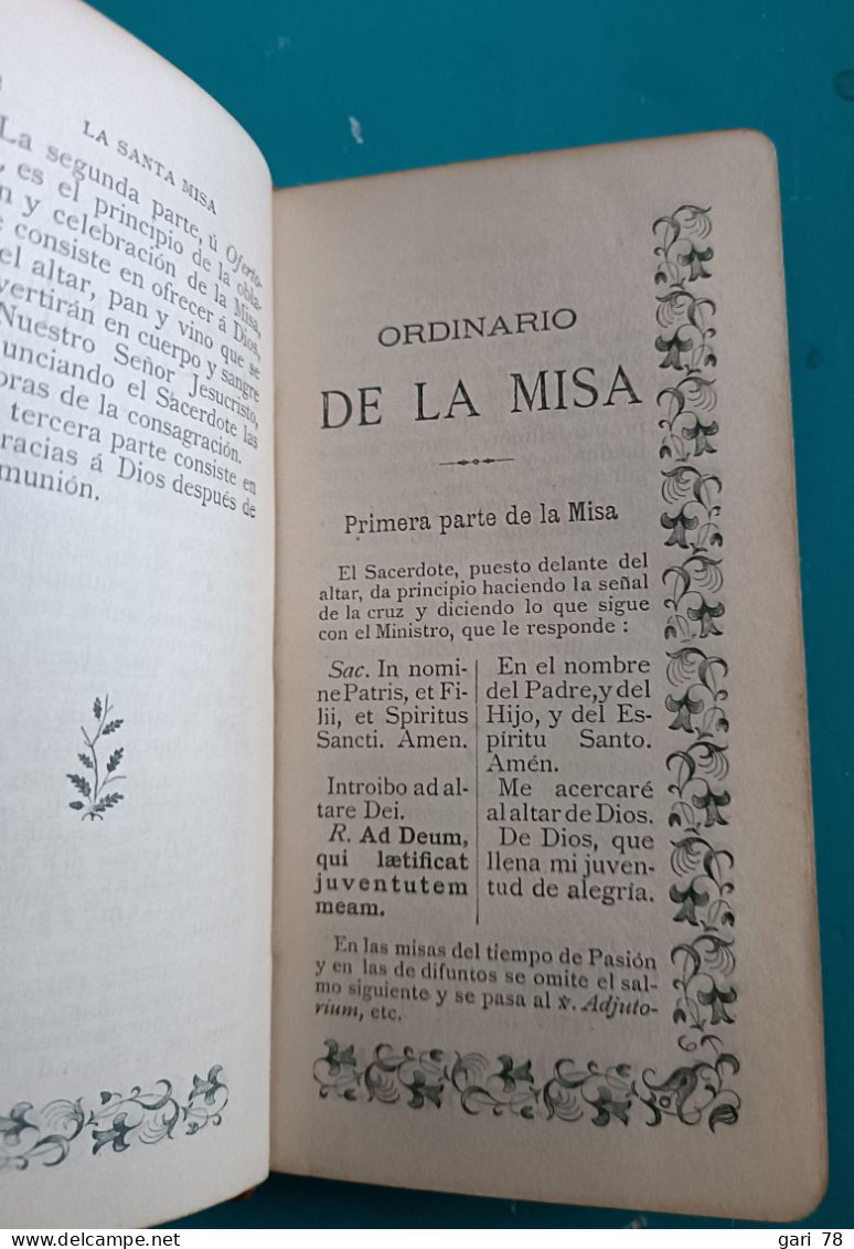 1903 - MANUAL De Los EVANGELIOS De Los DOMINGOS Y Principales Fiestas Del Año - Religione & Scienze Occulte