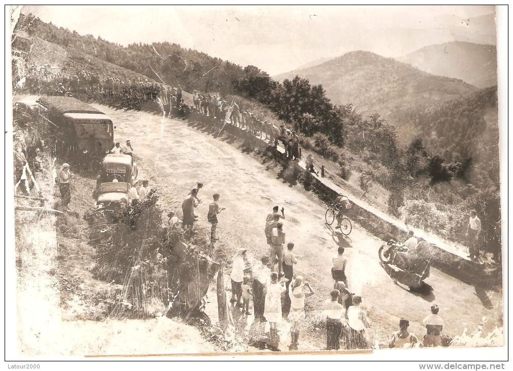 TOUR DE FRANCE 1952 VELO CYCLISME GEMINIANI VAINQUEUR DE L ETAPE DANS LE COL D AMIC 8é ETAPE NANCY TOULOUSE VOIR SCAN DO - Cyclisme