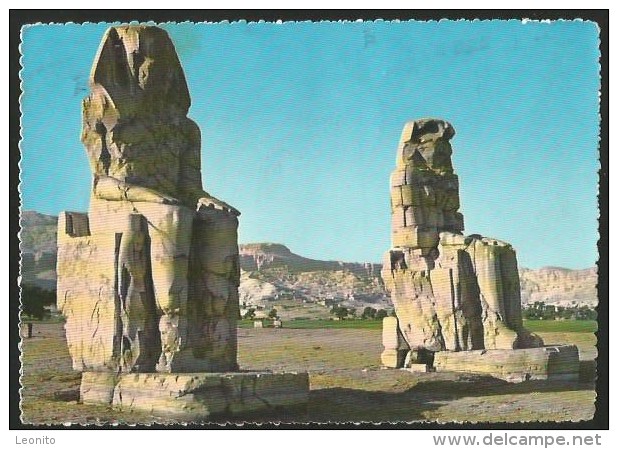 EGYPT THEBES Memmon Colossi 1963 - Alexandrië