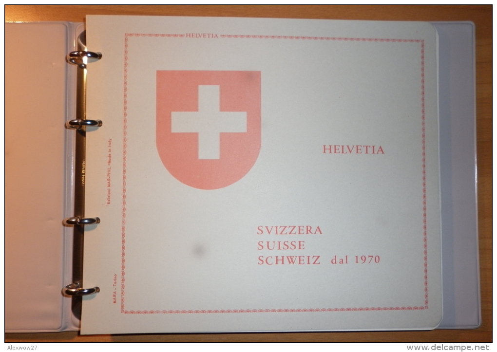 ALBUM SVIZZERA 1970-1979 - Sammlungen (im Alben)