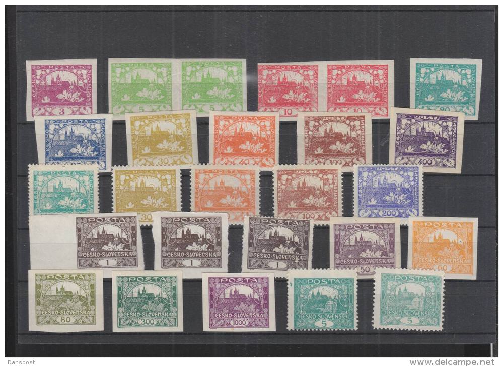 Czechoslovakia Lot MNH/MH (13) - Unused Stamps