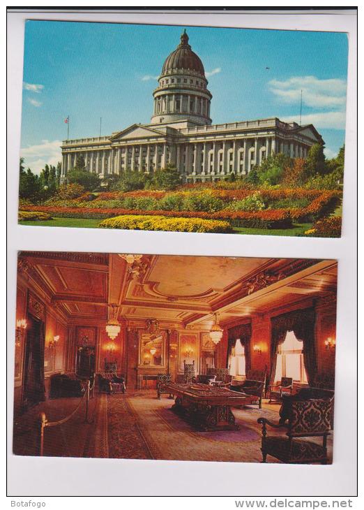 2 CPM SALT LAKE CITY,, STAE CAPITOL AND GOVERNOR RECEPTION ROOM - Salt Lake City