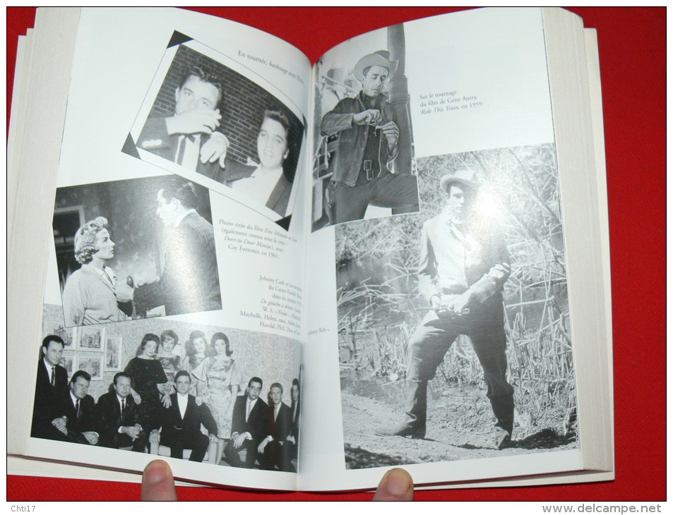 JOHNNY CASH L AUTOBIOGRAPHIE AVEC PATRICK CARR TRADUIT DE L AMERICAIN 360 PAGES TARIF 24 EUROS  MUSIQUE COUNTRY BLUES