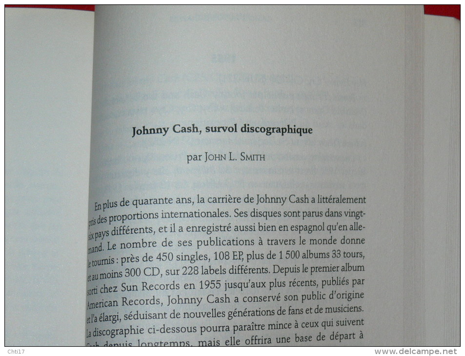 JOHNNY CASH L AUTOBIOGRAPHIE AVEC PATRICK CARR TRADUIT DE L AMERICAIN 360 PAGES TARIF 24 EUROS  MUSIQUE COUNTRY BLUES