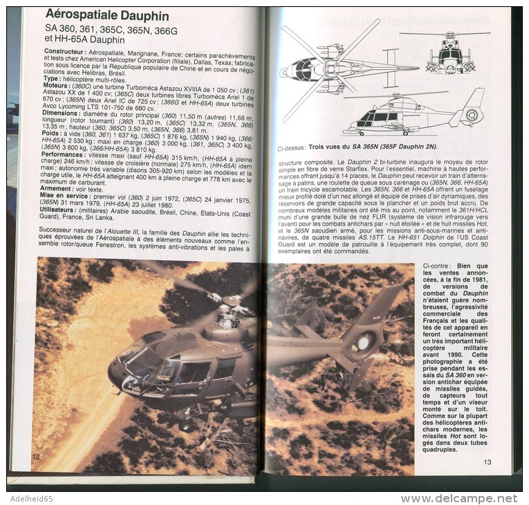 Multiguide Hélicoptères Militaires, Bill Gunston, Ed. Bordas Paris 1982 - Encyclopédies