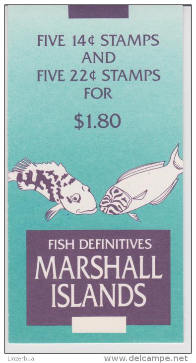 Marshall Inseln / Marshall Island 1988 Booklet ** MNH - Fische / Fish - Islas Marshall