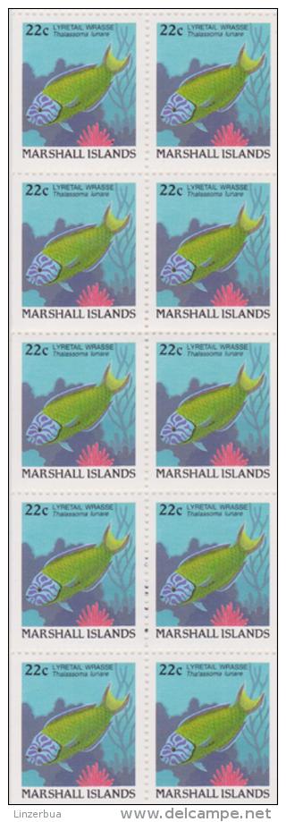 Marshall Inseln / Marshall Island 1988 Booklet ** MNH - Fische / Fish - Marshall