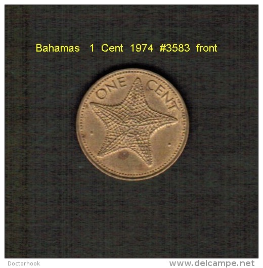 BAHAMAS    1  CENT  1974  (KM # 59) - Bahamas