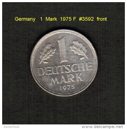 GERMANY    1  MARK  1975 F  (KM # 110) - 1 Marco