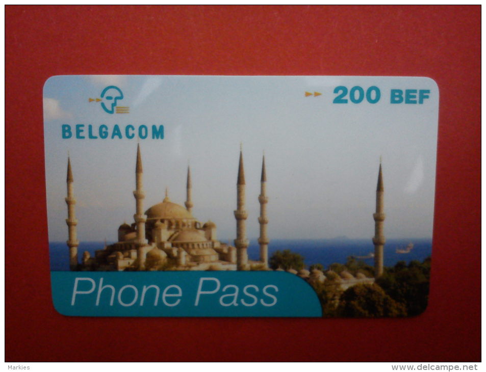 Phone Pass 200 BEF Used Rare - Cartes GSM, Recharges & Prépayées