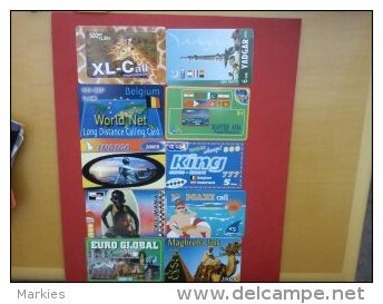 Nice Mix 10 Prepaidcards Belgium - [2] Prepaid & Refill Cards